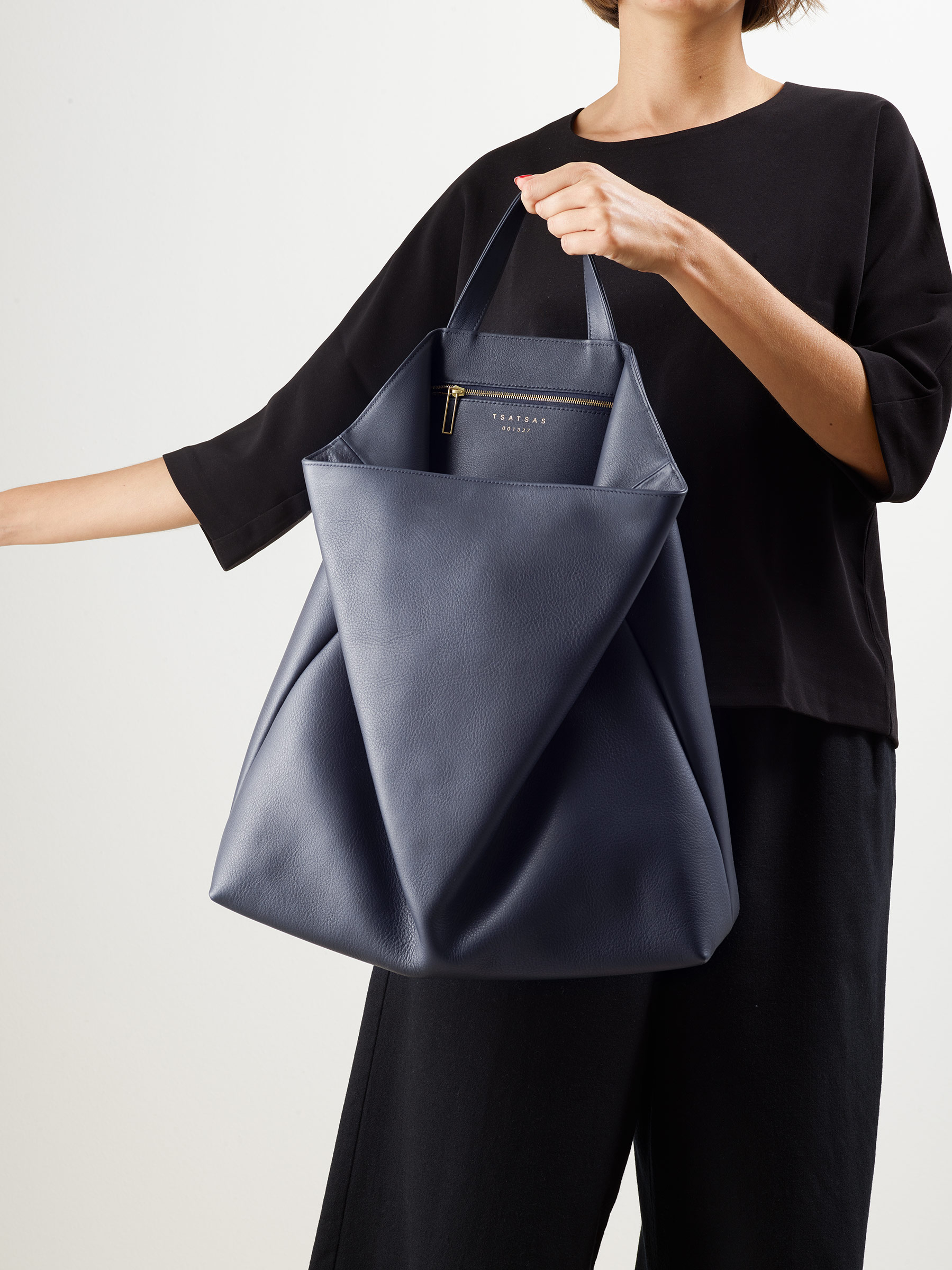 navy blue leather tote handbags for Sale OFF 70%