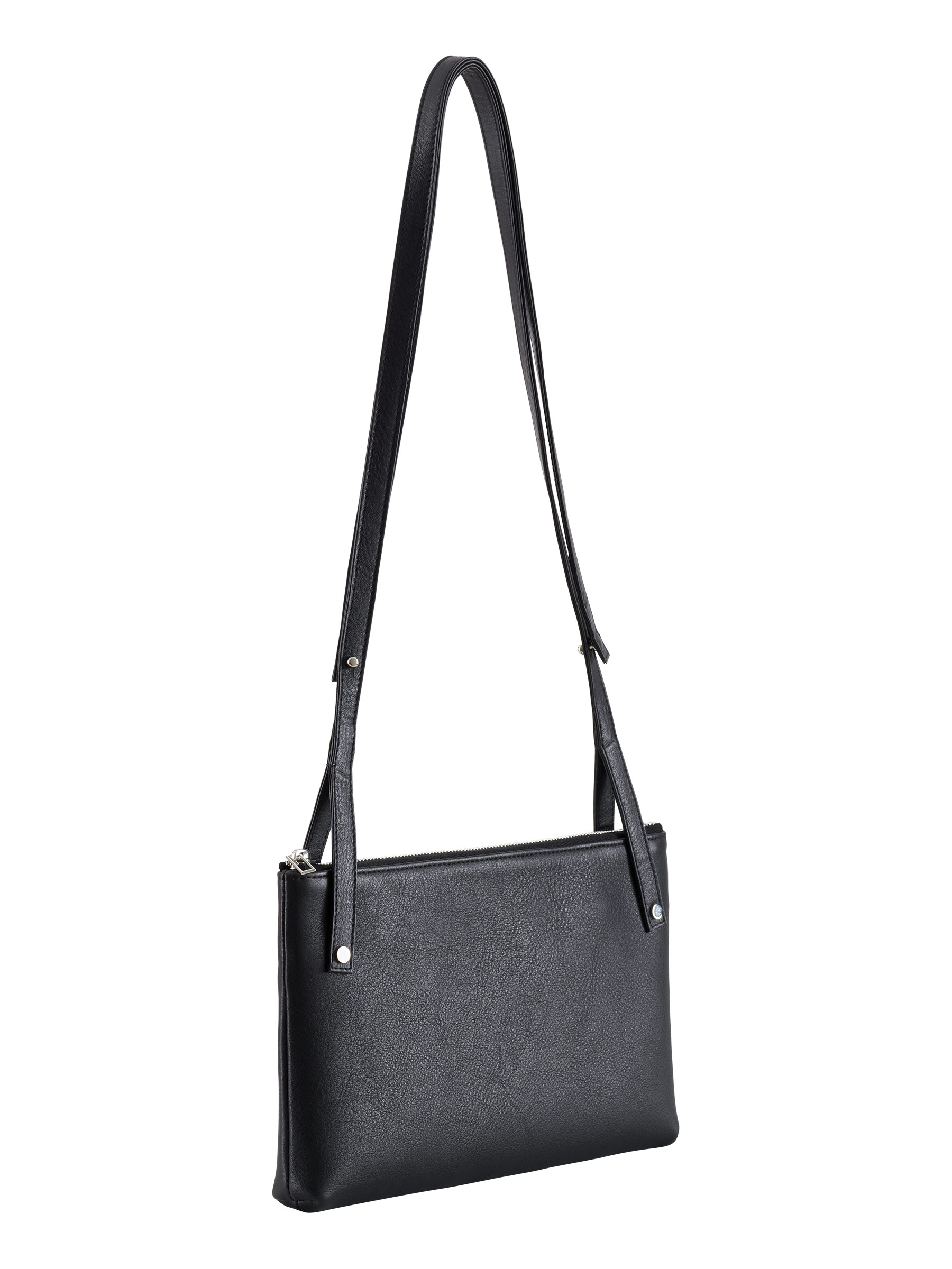KRAMER 1 shoulder bag in black calfskin leather | TSATSAS