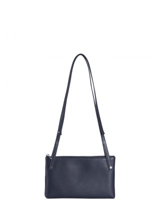 KRAMER 1 shoulder bag in navy blue calfskin leather | TSATSAS