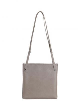 KRAMER 2 shoulder bag in grey calfskin leather | TSATSAS