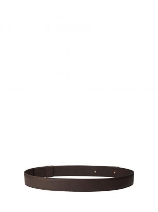 SOMA belt in dark brown calfskin leather | TSATSAS