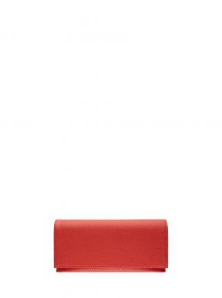 COVER glasses case in bright red calfskin leather | TSATSAS