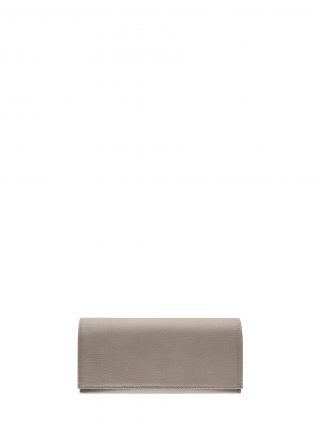 COVER glasses case in grey calfskin leather | TSATSAS